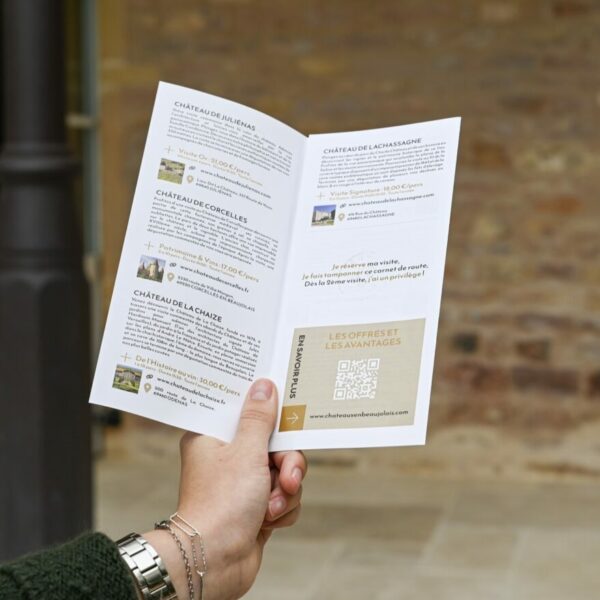 Carnet de route châteaux en beaujolais