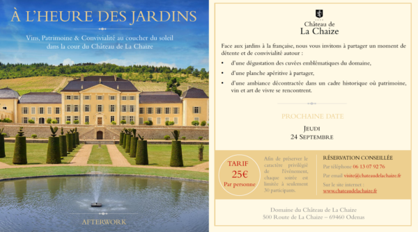a l'heure des jardins
