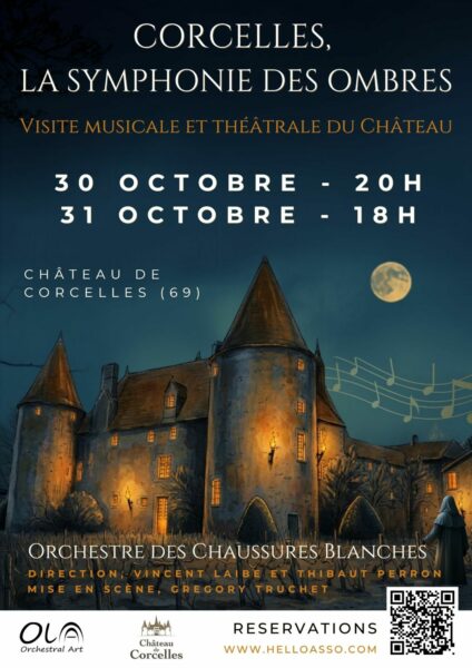 corcelles, la symphonie des ombres 30 31 octobre 2026